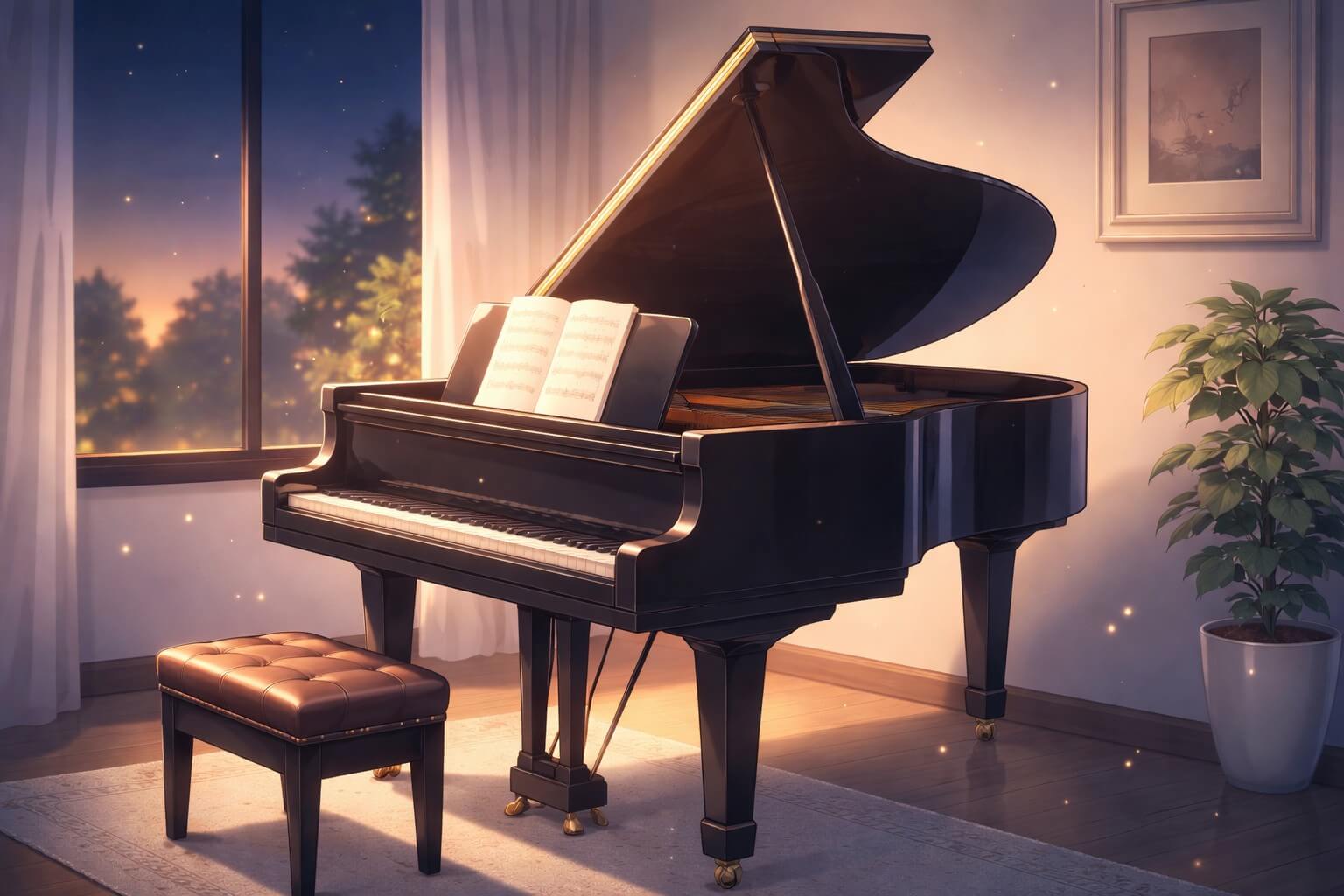 ピアノの絵